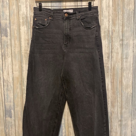 NWOT ARDENE high rise baggy black jeans | Size 11 - Picture 8 of 10